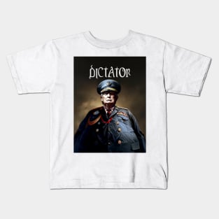 Donal Trump American Dictator: The Demise of American Democracy Kids T-Shirt